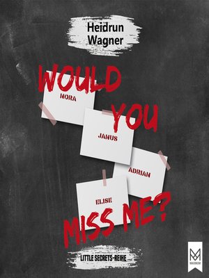 cover image of Would You Miss Me?